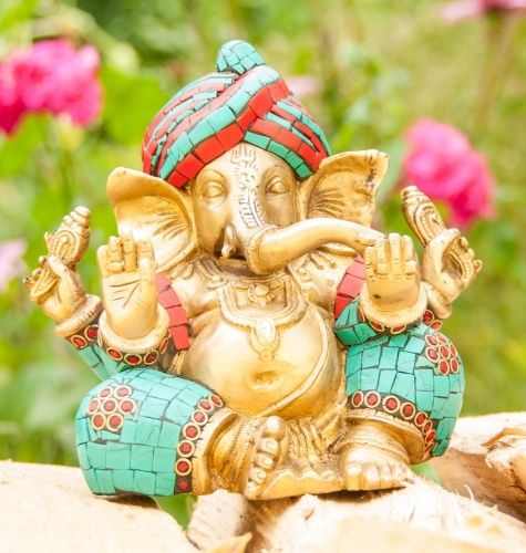 Ganesha sitzend ca. 16 cm